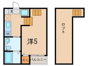 シェモア中島町の物件間取画像